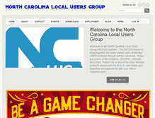 Tablet Screenshot of nclug.com